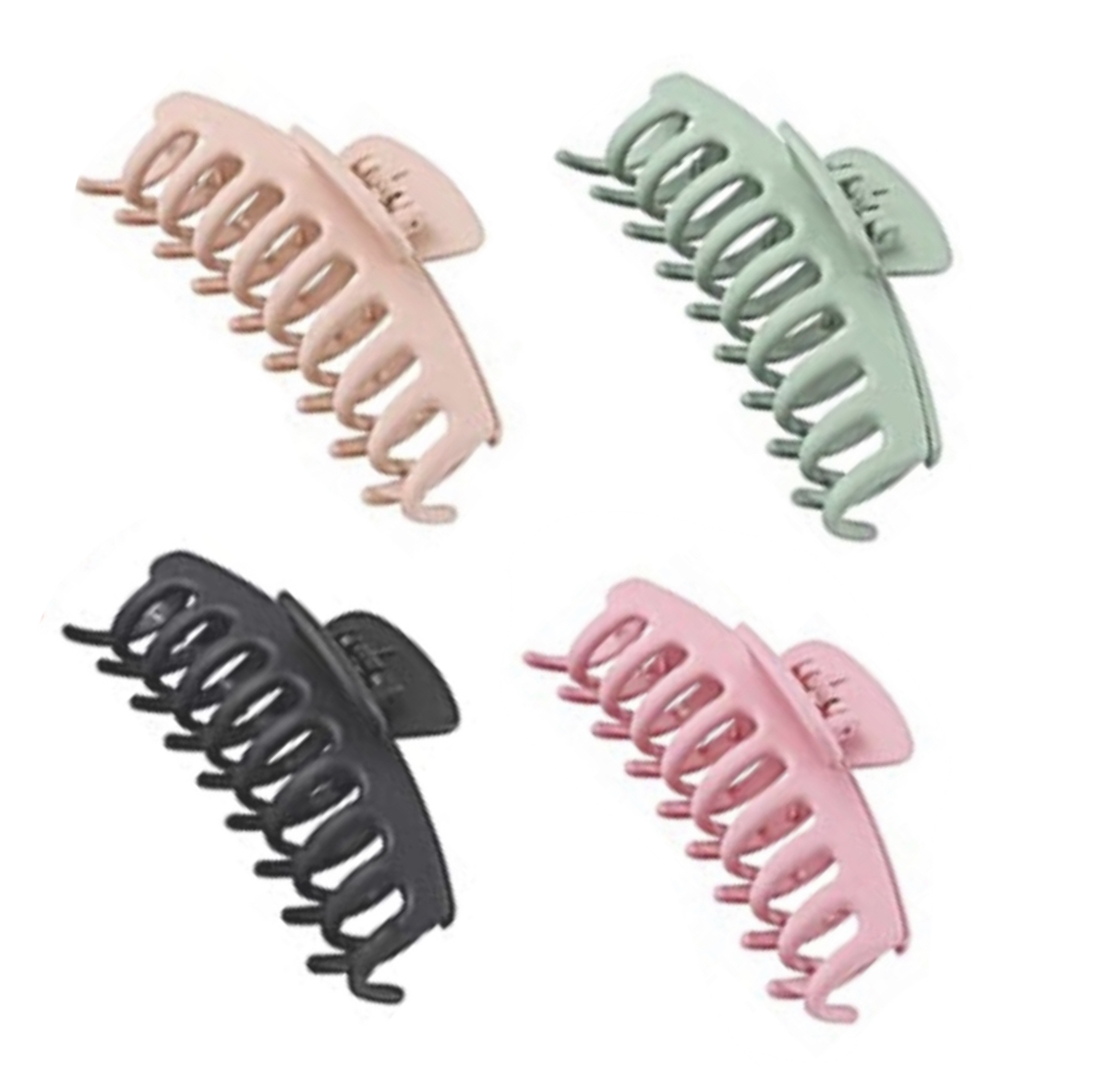 matte claw clips ♡